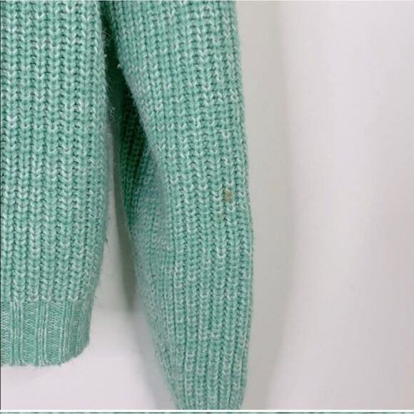 REVOLVE Line and Dot Cropped Delilah Knit Crewneck Sweater Size XS - Picture 6 of 10